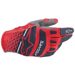 Gloves ALPINESTARS TECHSTAR (Red-Blue)